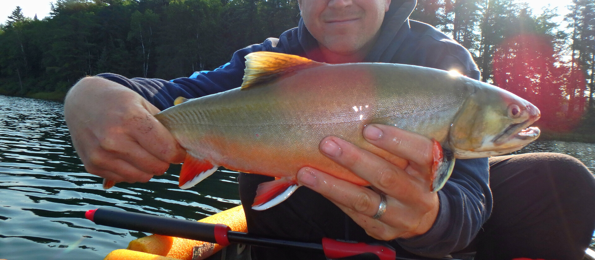 Fish for Aurora Trout in Northeastern Ontario Northern Ontario Travel